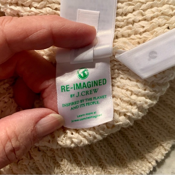 J. Crew Women's Sleeveless Cream Sweater NWT - SZ S - Picture 4 of 7